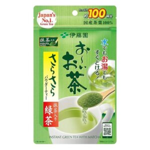 ITOEN растворимый зелёный чай с матча, 80 гр.